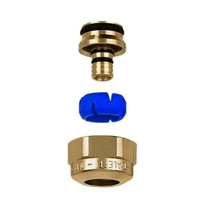 RACCORDO AUTOADATTABILE GIALLO- Dm in. 11.5/12 - Dm es. 14/16- CALEF- pezzi 1