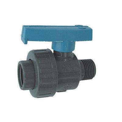 VALVOLA CON ATTACCHI FILETTATI MF CON CORPO CORTO PLASSON- 1/2- PLASS- pezzi 1