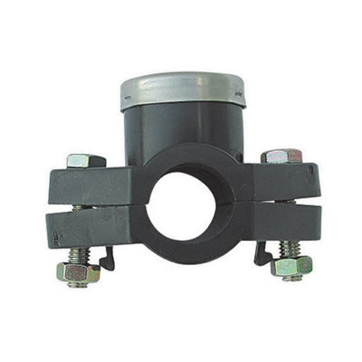 PRESA A STAFFA CON RINFORZO INOX 2 BULLONI PLASSON- 3/4 x 32- PLASS- pezzi 1