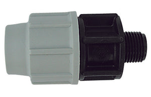 RACCORDO MASCHIO PLASSON PER TUBO POLIETILENE- 1/2 x 16- PLASS- pezzi 1