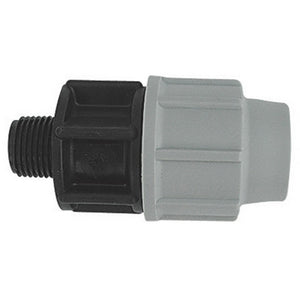 RACCORDO MASCHIO PLASSON PER TUBO POLIETILENE- 2 x 50- PLASS- pezzi 1