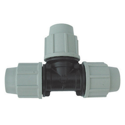 TEE A 90  °  PLASSON PER TUBO POLIETILENE- Diam. 25- PLASS- pezzi 1