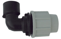 GOMITO A 90  ° FEMMINA PLASSON PER TUBO POLIETILENE- 11/4 x 40- PLASS- pezzi 1