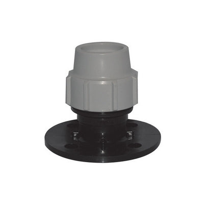 RACCORDO CON FLANGIA PLASSON PER TUBO POLIETILENE- 4 x 110- PLASS- pezzi 1