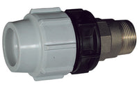 RACCORDO MASCHIO DI TRANSAZIONE IN OTTONE- 11/2 x 50- PLASS- pezzi 1