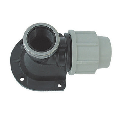 PLACCA MURALE A GOMITO PLASSON- 1/2 x 20- PLASS- pezzi 1