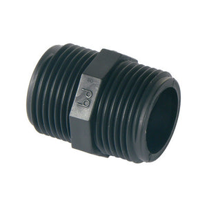 NIPPLE IN PP NERO- 11/4- BUCCH- pezzi 1