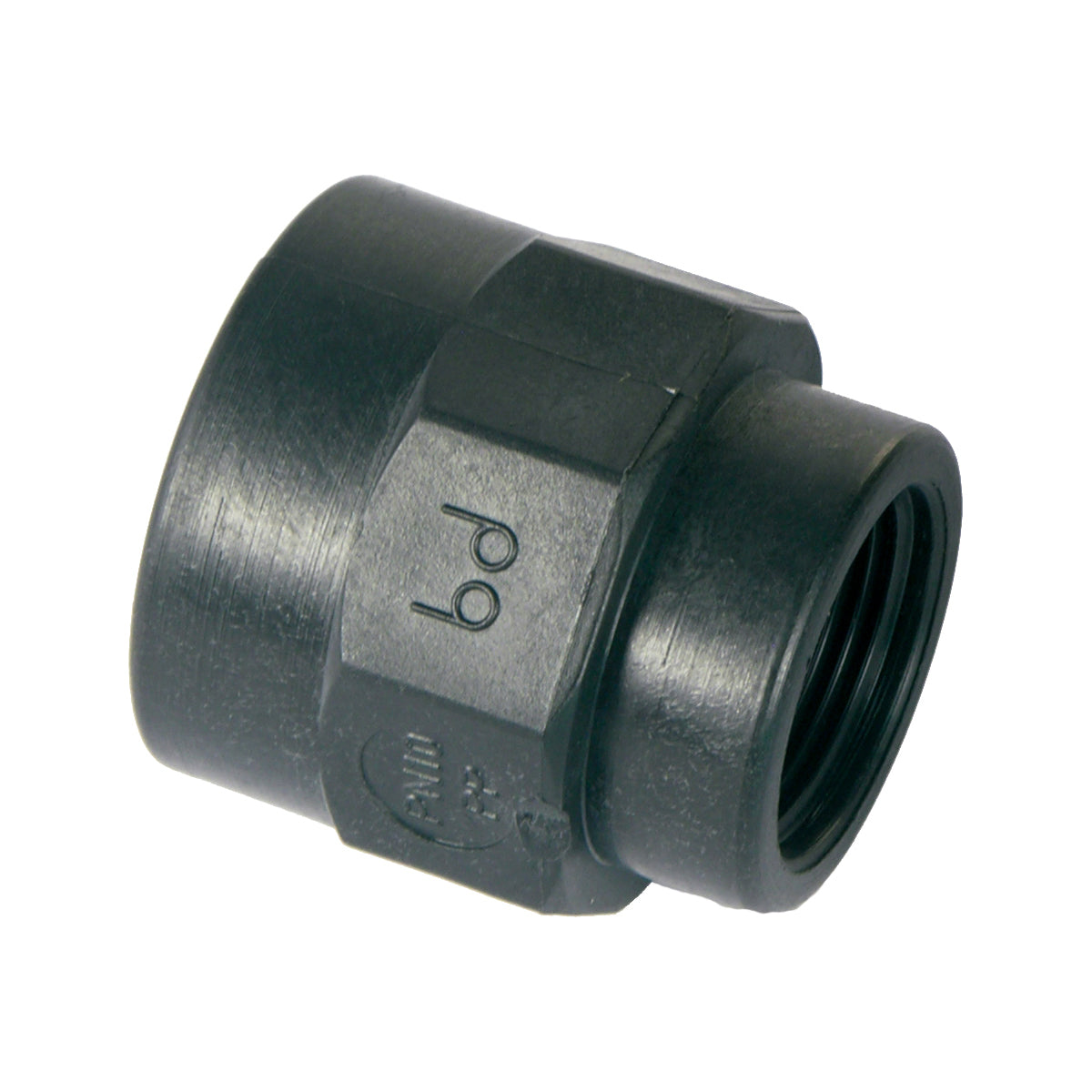 MANICOTTO RIDOTTO IN PP NERO- 3/4X1/2- BUCCH- pezzi 1