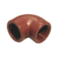 GOMITO A 90  ° IN PP MARRONE- 3/4- BUCCH- pezzi 1