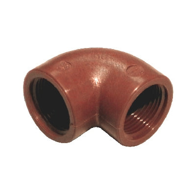 GOMITO A 90  ° IN PP MARRONE- 1- BUCCH- pezzi 1