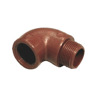 GOMITO A 90 MF IN PP MARRONE- 3/4- BUCCH- pezzi 1