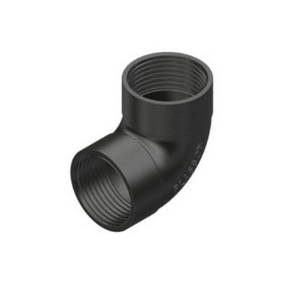 GOMITO FILETTATO  A 90  °- 1- PLASS- pezzi 1