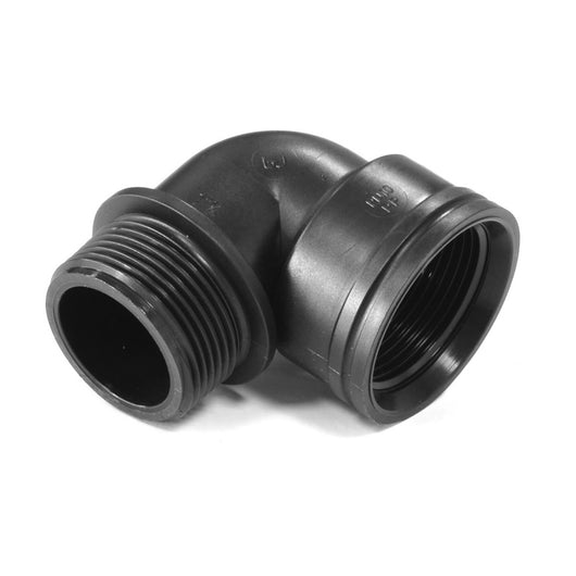 GOMITO A 90  ° FILETTATO IN PP- 2- BUCCH- pezzi 1