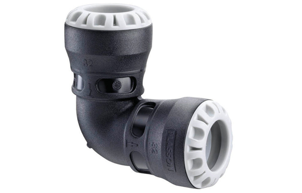 GOMITO  90  °   UNO- Diam. 32- PLASS- pezzi 1