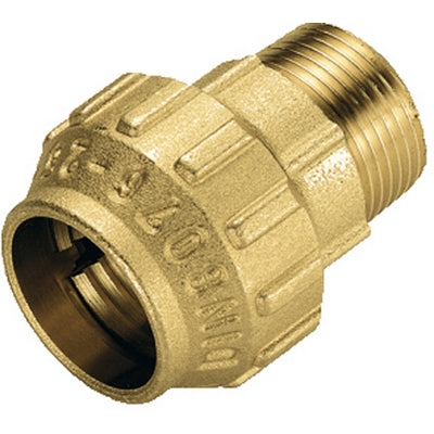 RACCORDO DIRITTO MASCHIO IN OTTONE TIEMME- 3/4 x 25- TIEMM- pezzi 1