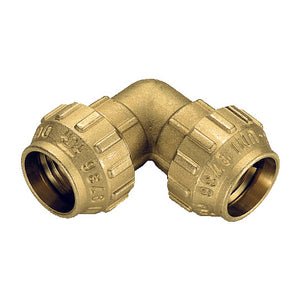 RACCORDO CURVO DOPPIO IN OTTONE TIEMME- Diam. 25- TIEMM- pezzi 1