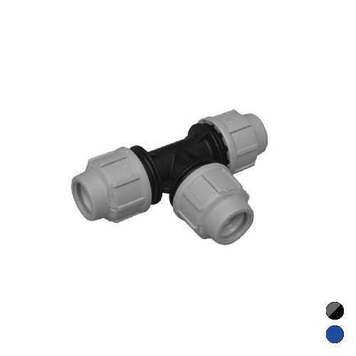 TEE A 90  °  IKARO RACCORDO PER POLIETILENE- Diam. 25- IKARO- pezzi 20