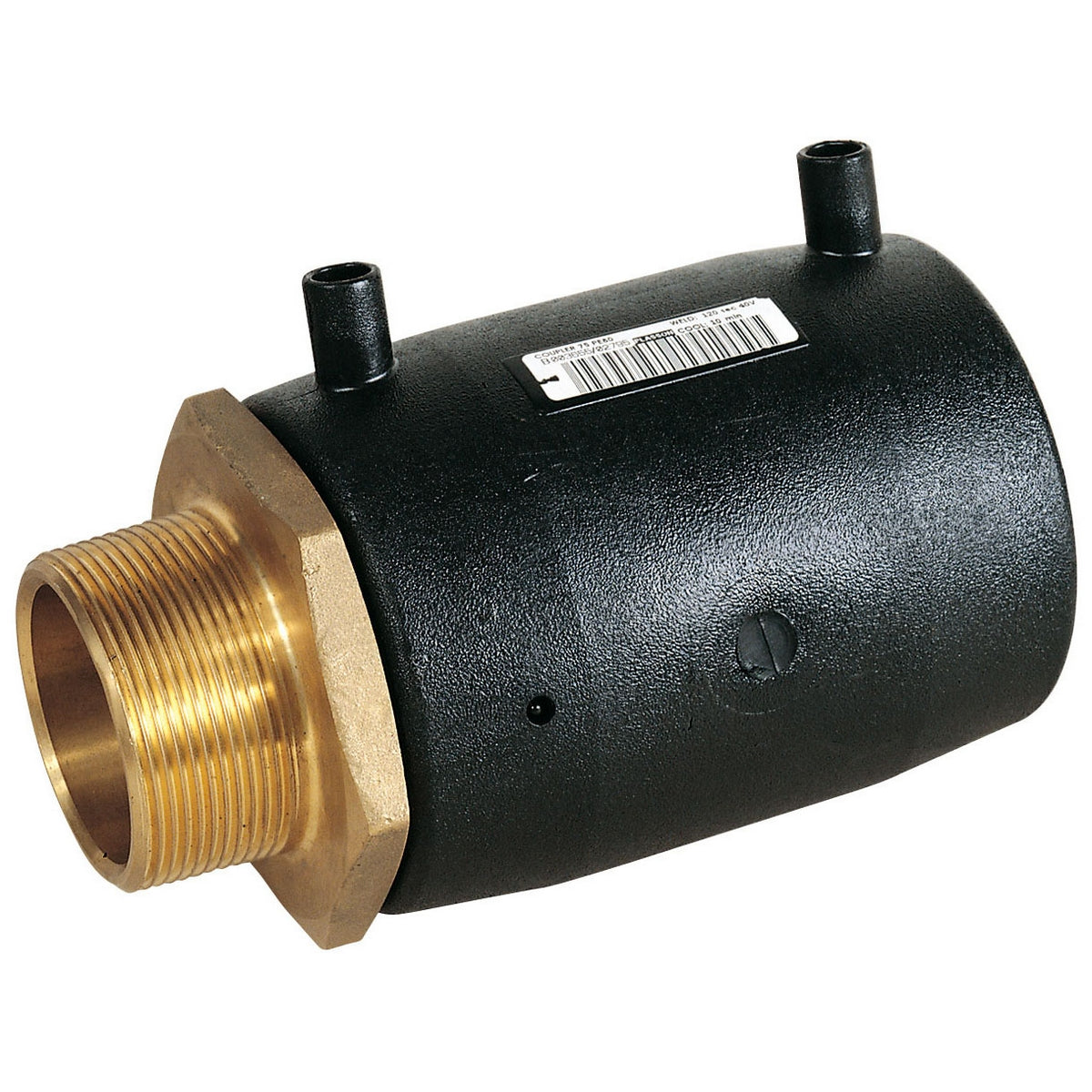 MANICOTTO ELETTRICO MASCHIO PEAD/OTTONE PN 16- Diam. 40 x 11/4- PLASS- pezzi 1