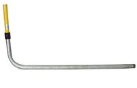 GIUNTO CURVO ZINCATO FILETTATO PER GAS- Diam. 40 x 11/4- RECAN- pezzi 1