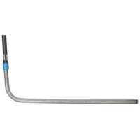 GIUNTO CURVO ZINCATO FILETTATO PER ACQUA- Diam. 50 x 11/2- RECAN- pezzi 1