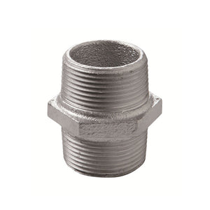 NIPPLE CON FILETTATURA DX & SX  ZINCATO- 3/4- ATUSA- pezzi 1