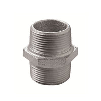 NIPPLE CON FILETTATURA DX & SX  ZINCATO- 1- ATUSA- pezzi 1