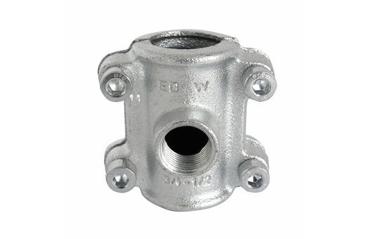 COLLARE DI DERIVAZIONE  ZINCATO- 3/4 x 1/2- ATUSA- pezzi 1