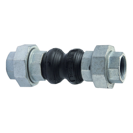 GIUNTO IN GOMMA ANTIVIBRANTE FILETTATO  F/F- DN 20 - 3/4 - L. 165- ATUSA- pezzi 1