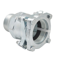 RACCORDO A COMPRESSIONE IN GHISA PER TUBI IN ACCIAIO TIPO AF- 4 X  114,3 mm- IKARO- pezzi 1