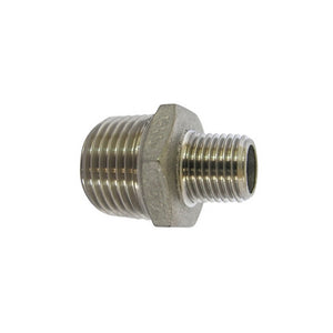 NIPPLE RIDOTTO MM ACCIAIO INOX- 1/2 x 3/8- IKARO- pezzi 1
