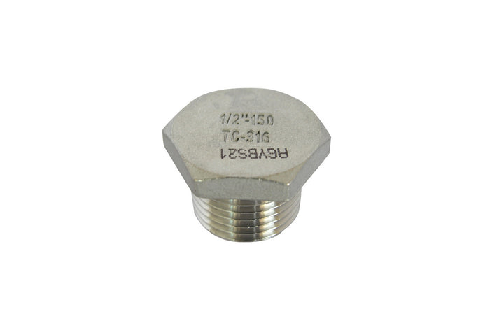 TAPPO MASCHIO ACCIAIO INOX- 1/2- IKARO- pezzi 1