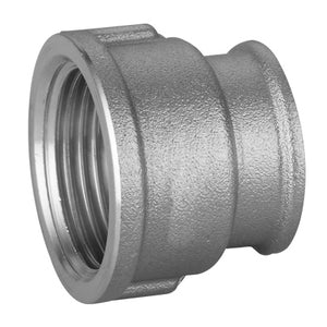 MANICOTTO RIDOTTO DIRITTO FF IN OTTONE CROMO IBP- 1 X 3/4- IBP- pezzi 10