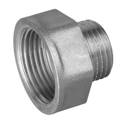 RIDUZIONE FM IN OTTONE CROMO IBP- 3/4 x 1/2- IBP- pezzi 10