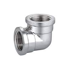 GOMITO A 90  ° FF IN OTTONE CROMO IBP- 1/2- IBP- pezzi 10