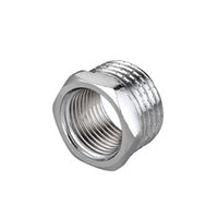 RIDUZIONE ESAGONALE MF IN OTTONE CROMO IBP- 1/2 x 3/8- IBP- pezzi 10