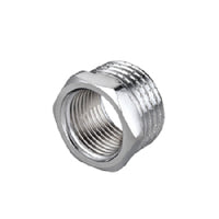 RIDUZIONE ESAGONALE MF IN OTTONE CROMO IBP- 3/4 x 1/2- IBP- pezzi 10