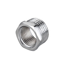 RIDUZIONE ESAGONALE MF IN OTTONE CROMO IBP- 1 x 3/4- IBP- pezzi 10