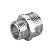 NIPPLE RIDOTTO MM IN OTTONE CROMO IBP- 3/4 x 1/2- IBP- pezzi 10