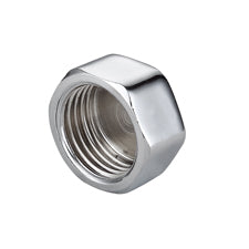 TAPPO FEMMINA IN OTTONE CROMO IBP- 1/2 -CONF- FAIDF- pezzi 1