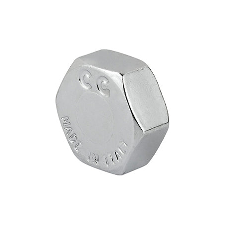 TAPPO FEMMINA OTTONE CROMO- 1- CAVAL- pezzi 10