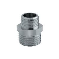 NIPPLES RIDOTTO OTTONE CROMATO- 1/8 x 1/4- RINAL- pezzi 1