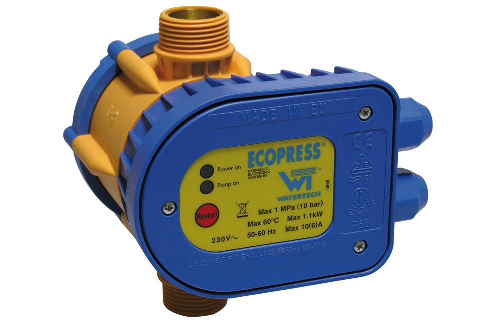 REGOLATORE DI PRESSIONE ELETTRONICO MONDIALPRESS- Tarato 1.5 Bar- WATER- pezzi 1