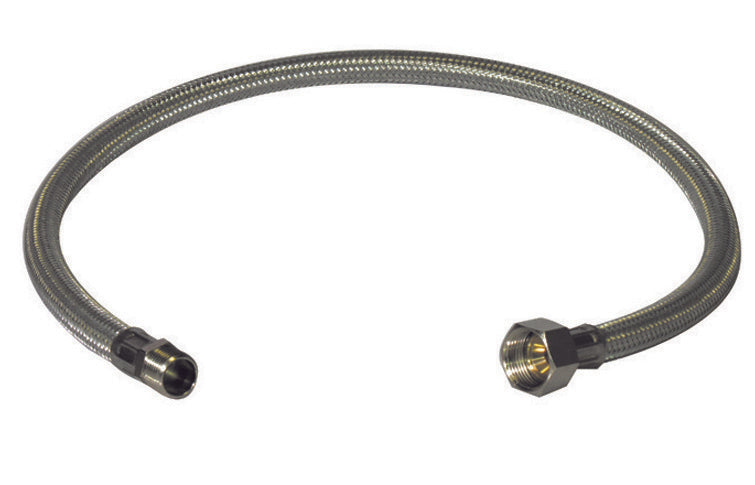 TUBO FLESSIBILE PER ALIMENTATORE D'ARIA AUTOMATICO 1/2 x 3/4- mm. 1000- LUISE- pezzi 1