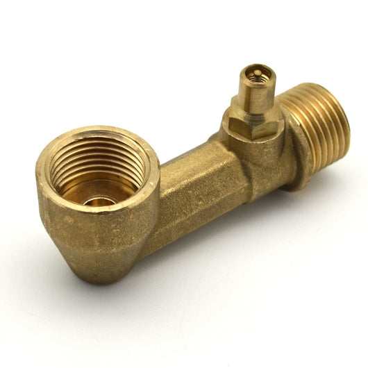 PIPA OTTONE PER ALIMENTATORE ARIA - MINI- LUISE- pezzi 1