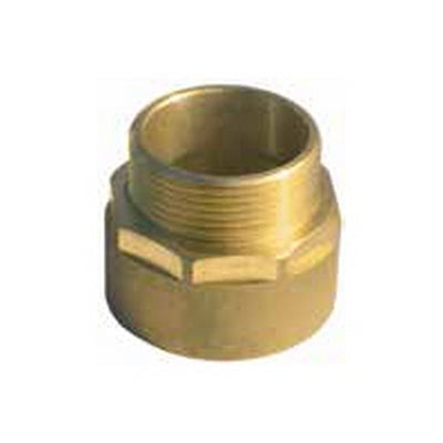 RIDUZIONE IN OTTONE FISSA F UNI 811 - M GAS ISO 228- 1? 1/2 M    DN 45F- MANFR- pezzi 1