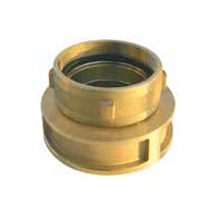 RIDUZIONE IN OTTONE GIREVOLE F UNI 811 - F GAS ISO 228- 1? 1/4 F    DN 45F- MANFR- pezzi 1