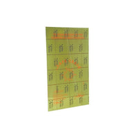 LASTRA SAFE-CRASH PER CASSETTA ANTI-INCENDIO- Esterna cm. 29 x 49- MANFR- pezzi 1