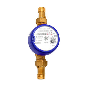 CONTATORE PER ACQUA FREDDA T50 QUADRANTE ASCIUTTO- Diam. 15 - 1/2 L.110- METER- pezzi 1