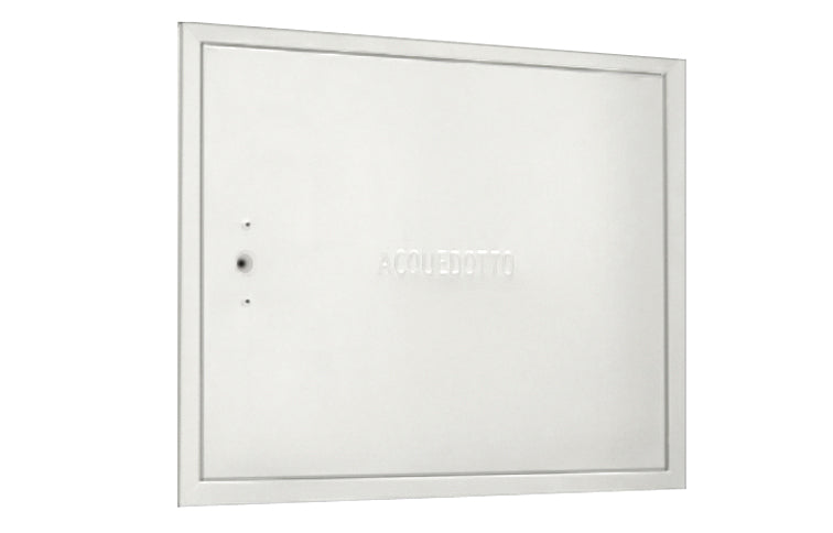 SPORTELLO PER PROTEZIONE ACQUA PREVERNICIATO BIANCO- cm 30 x 40 x 2- DH- pezzi 1
