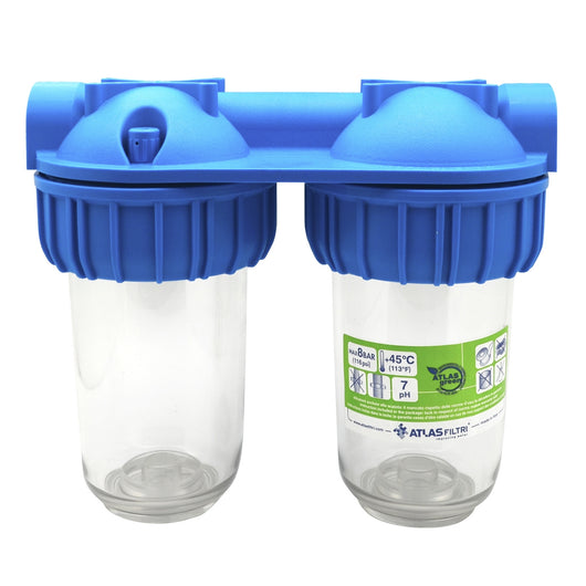 FILTRO DUPLEX PLUS SX-TS  3P  MODELLO JUNIOR- 1 BFO  - A241 x B275 x C130- ATLAS- pezzi 1